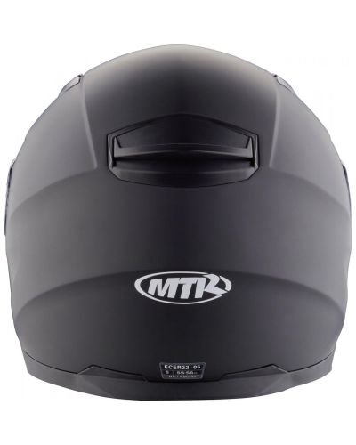 Kask Motocyklowy Na Motor Skuter MTR Blenda Czarny