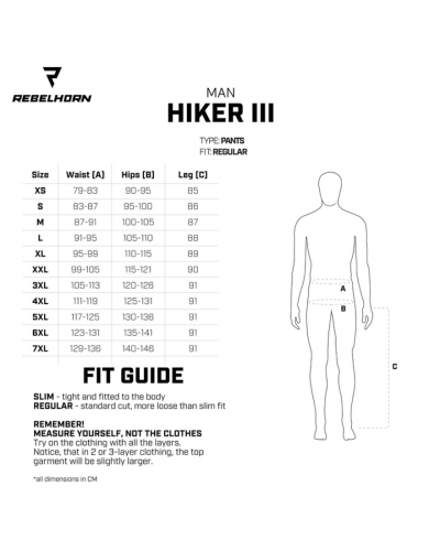 Spodnie Tekstylne REBELHORN HIKER III