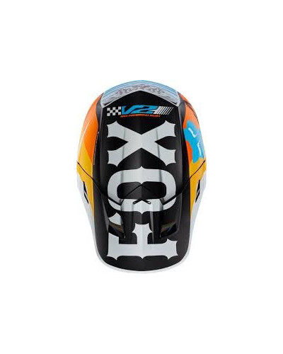 FOX V-2 ROHR TEAL Kask motocyklowy cross/enduro